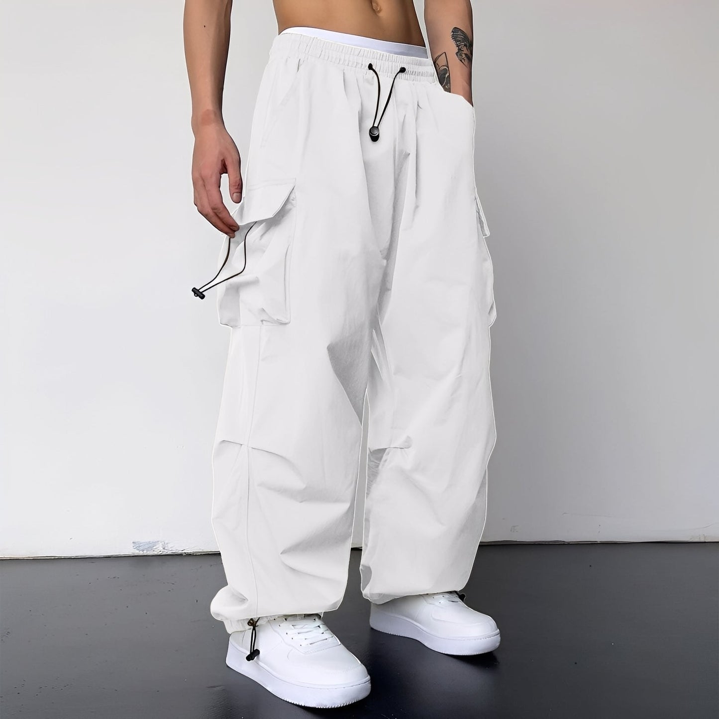 Kaleb - Stylowe Baggy-Cargohose dla Mężczyzn