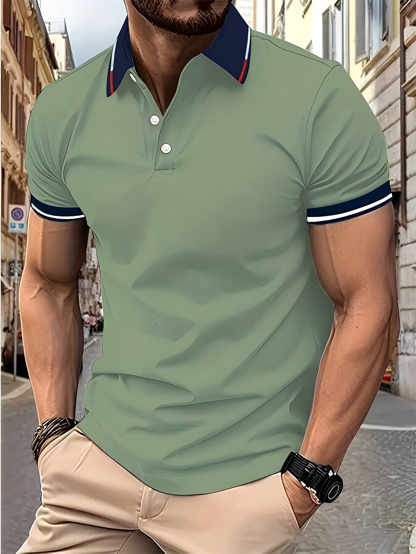 Raymund - Modna męska koszulka polo