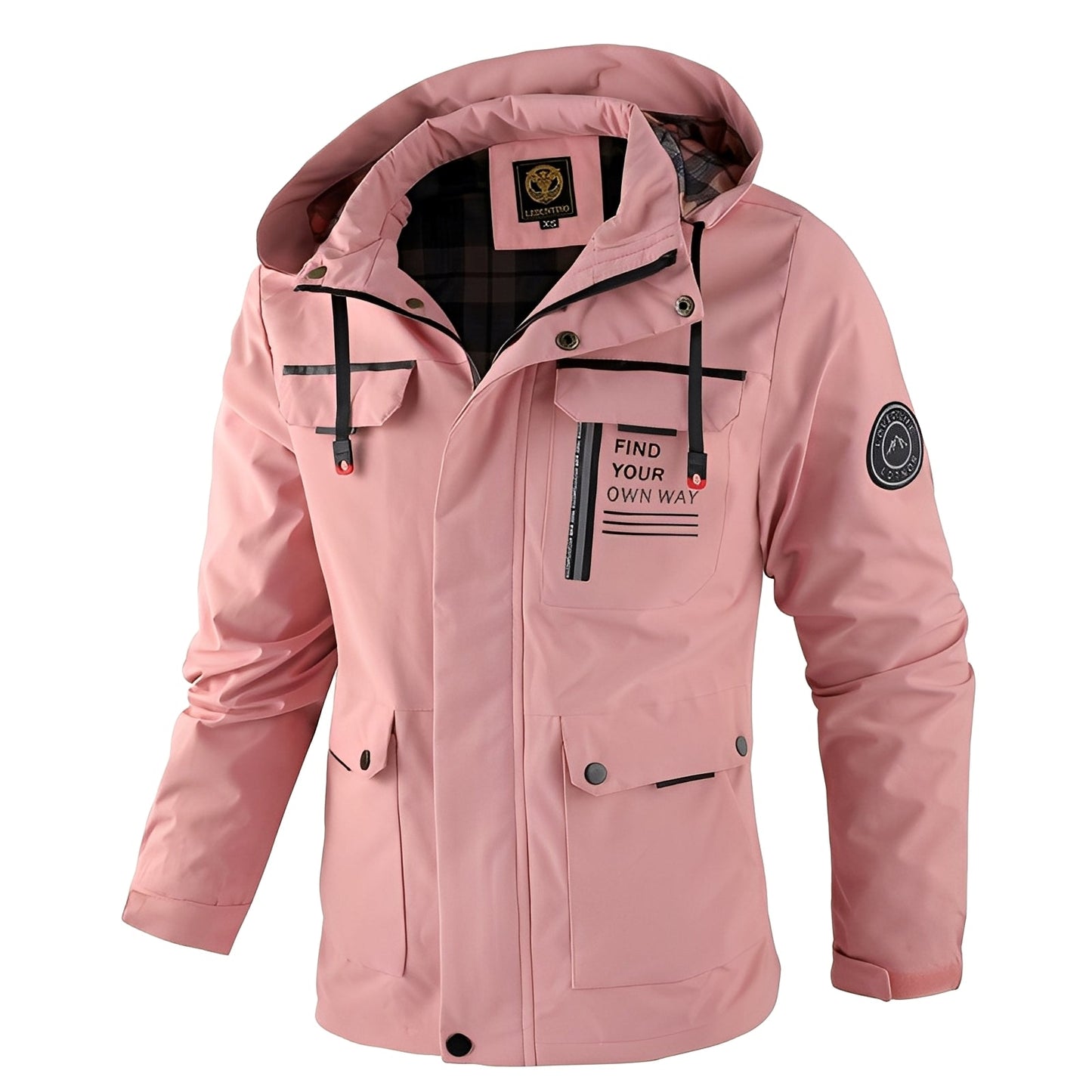 Fredrick - Wodoodporna, gruba kurtka outdoor dla mężczyzn