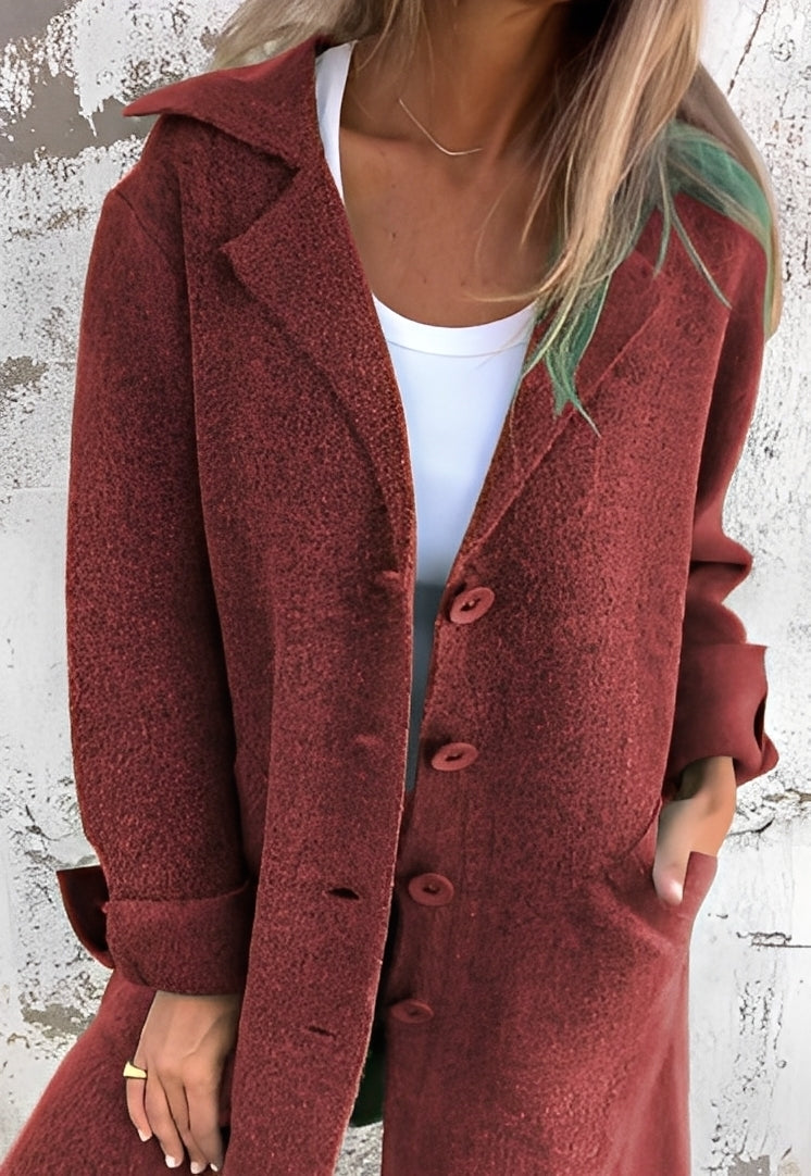 Izabelle - Casual women's long cardigan