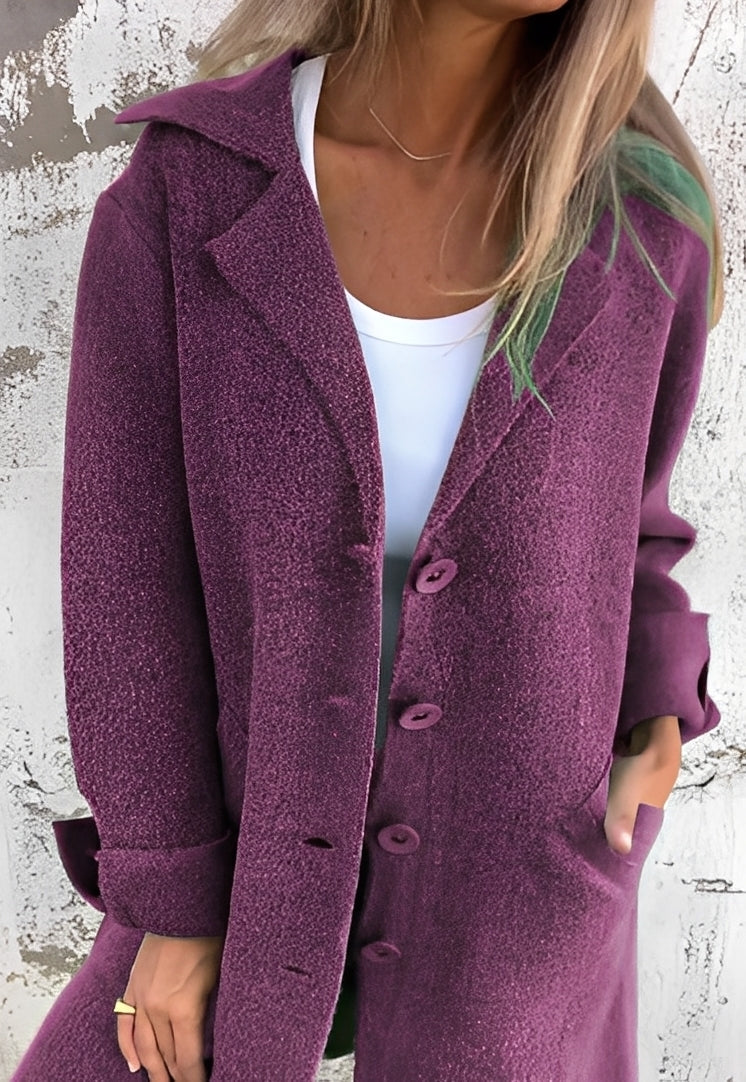 Izabelle - Casual women's long cardigan