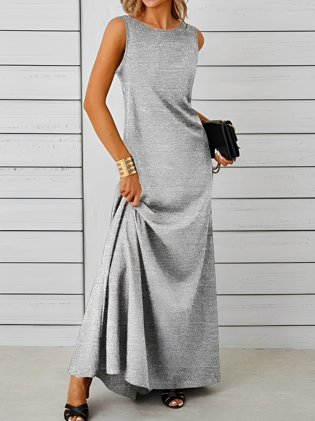 Saranna - Elegancka suknia maxi dla kobiet