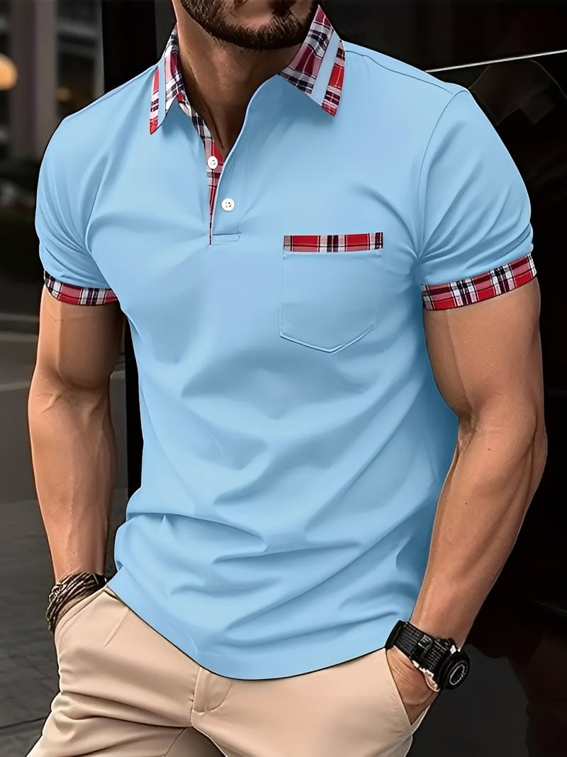 Ryker - Stylowa męska koszulka polo z kieszenią