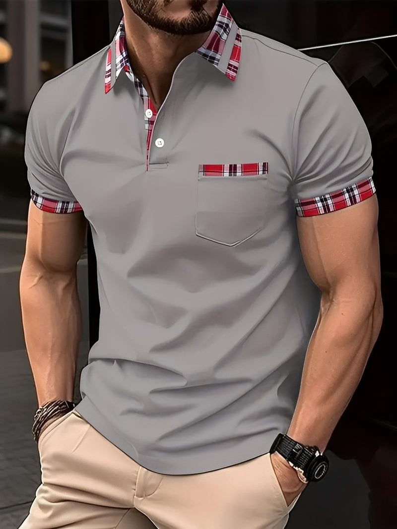 Ryker - Stylowa męska koszulka polo z kieszenią