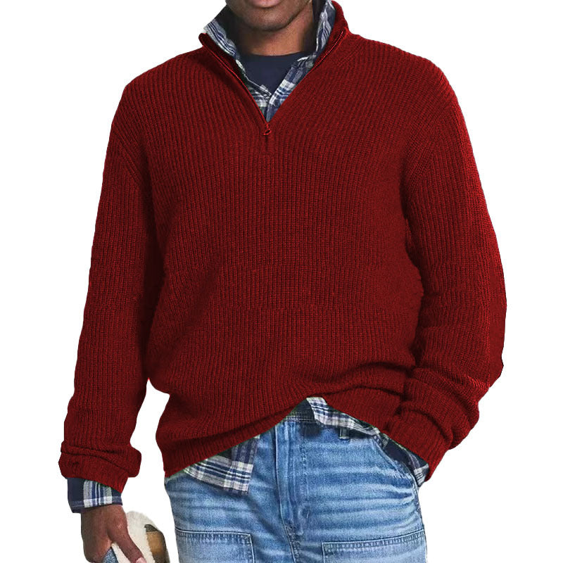 Hervey - Stylowy męski sweter z kaszmiru