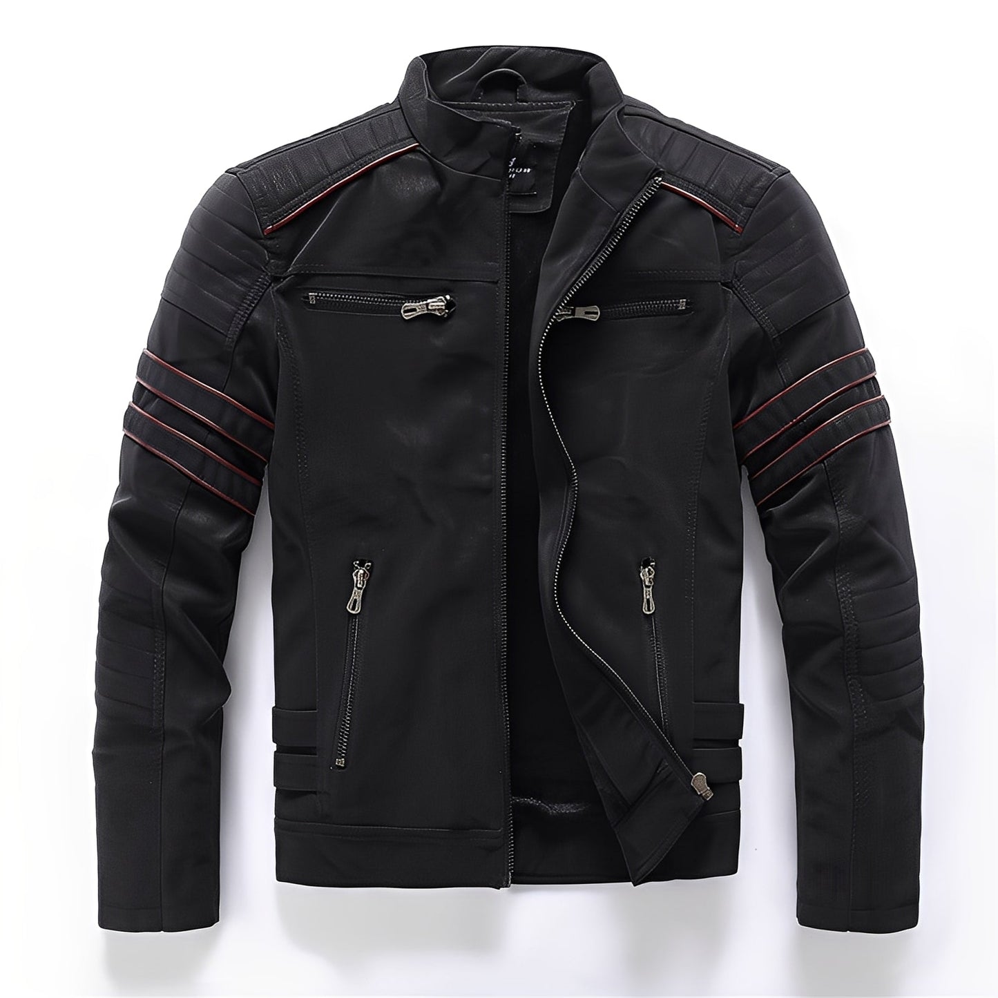 Dillan - Stylowa męska skórzana kurtka na motocykl