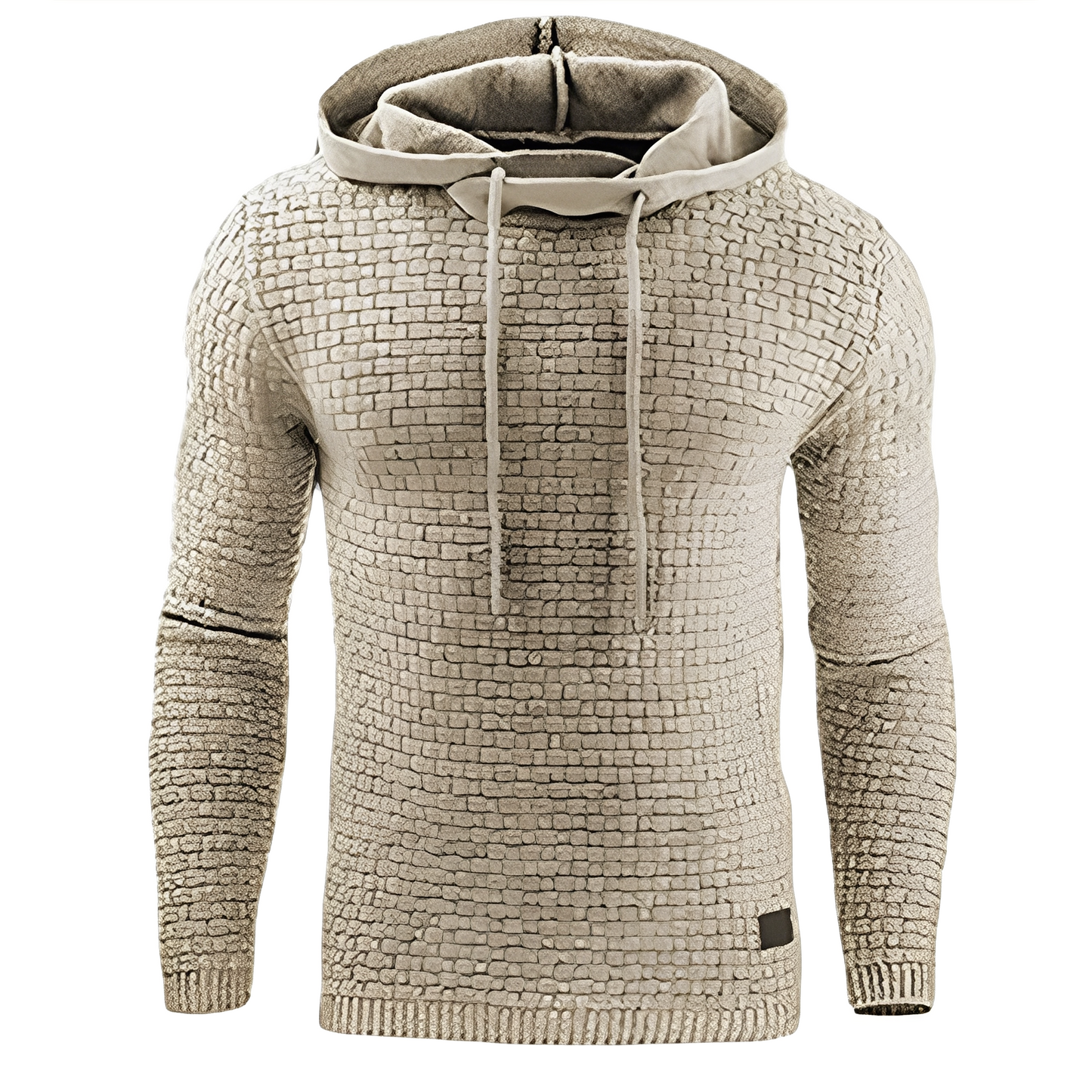 Karson - Luźna Slim-Fit Męska Bluza z Kapturem