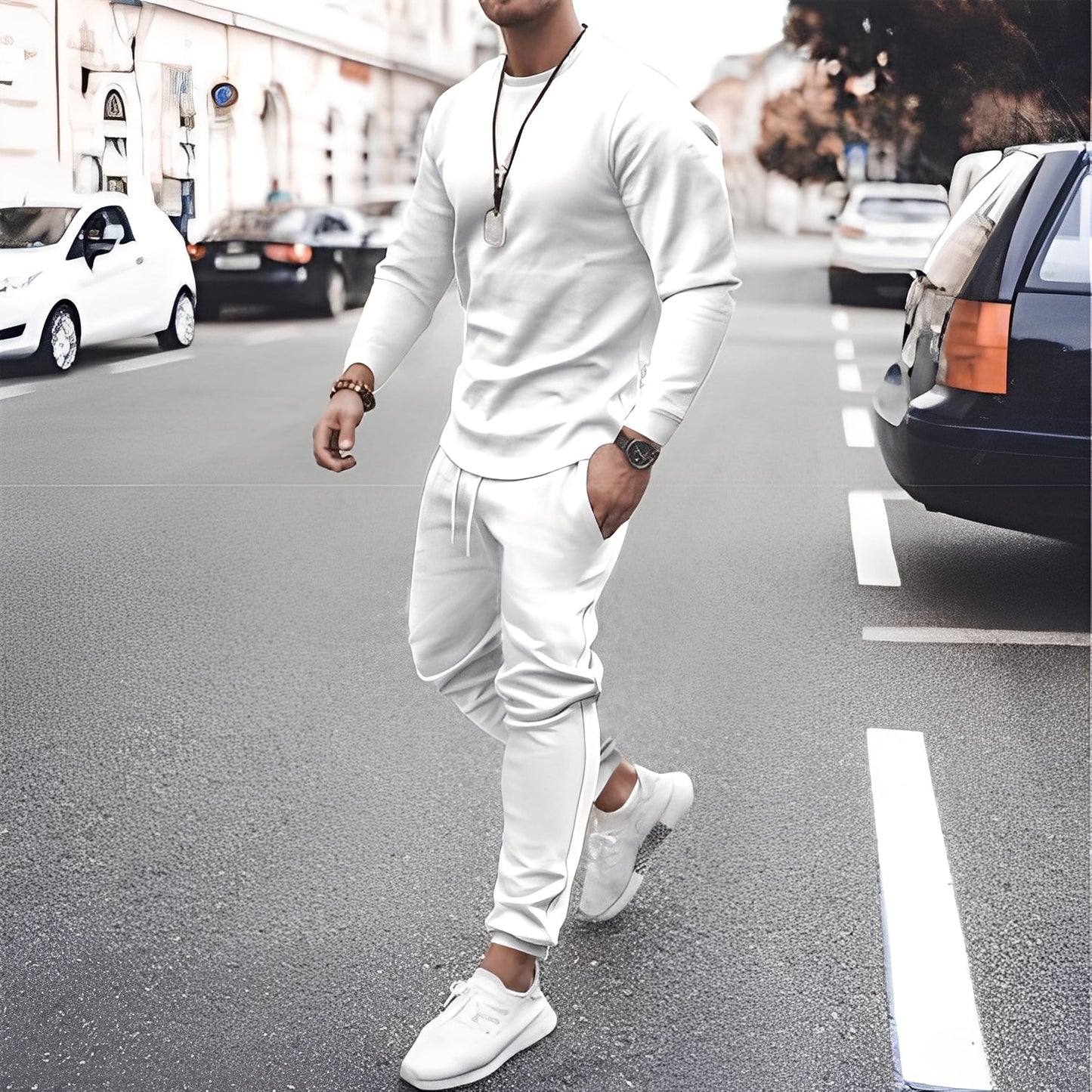 Dwayne - Stylowy męski zestaw dresowy