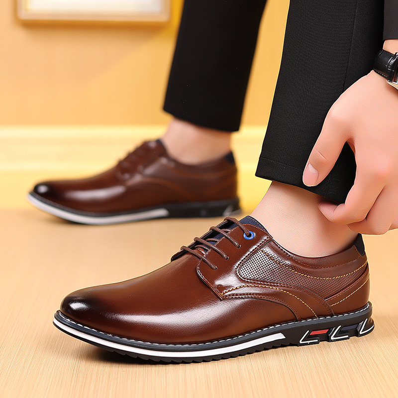 Wright - Stylowe męskie buty sznurowane