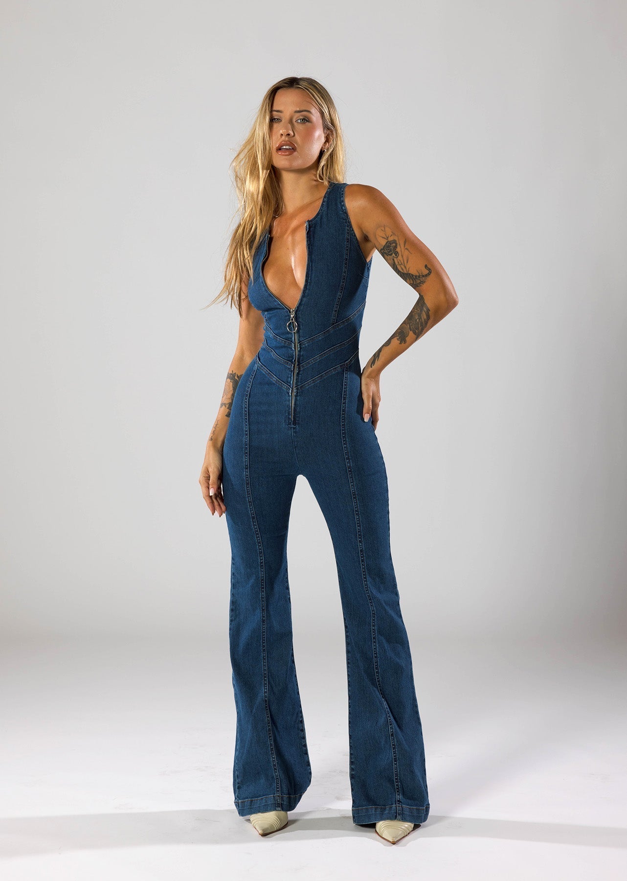 Vivienne – Kombinezon z Denimu