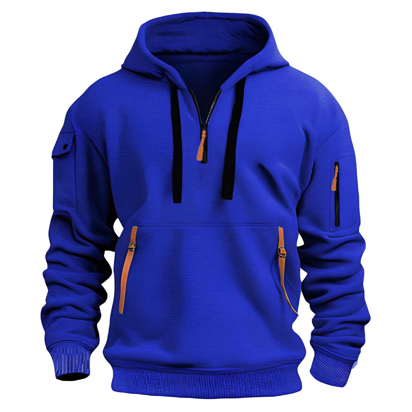 Norton - Modny męski hoodie z półzamkiem
