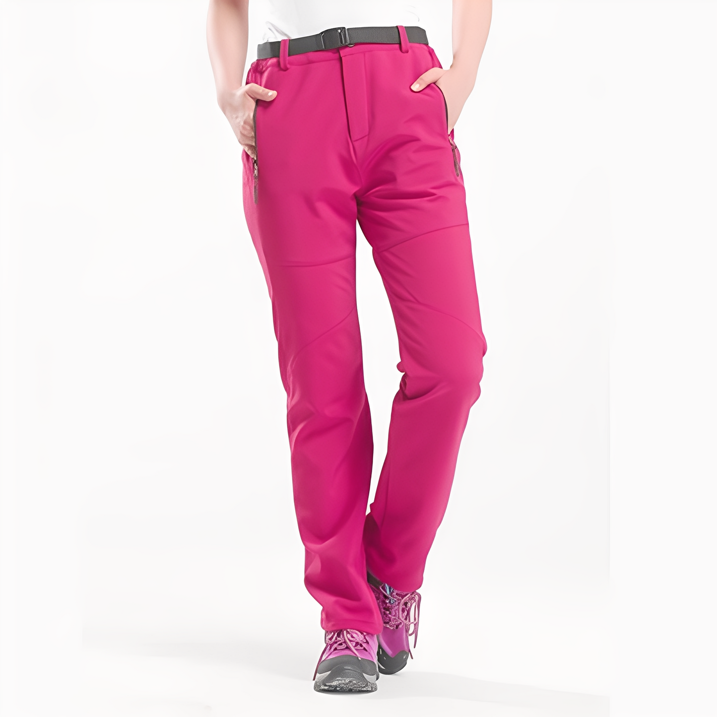 Rosanna - Stylowe, grube spodnie outdoor dla kobiet