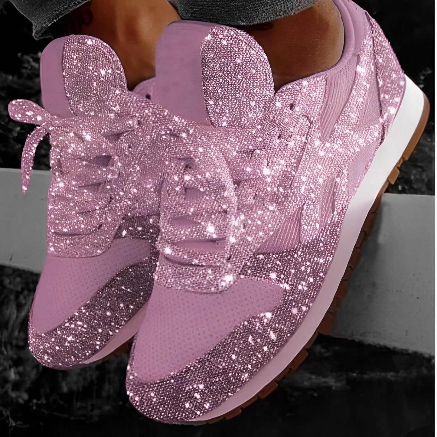 Marie - Stylowe damskie buty z cekinami