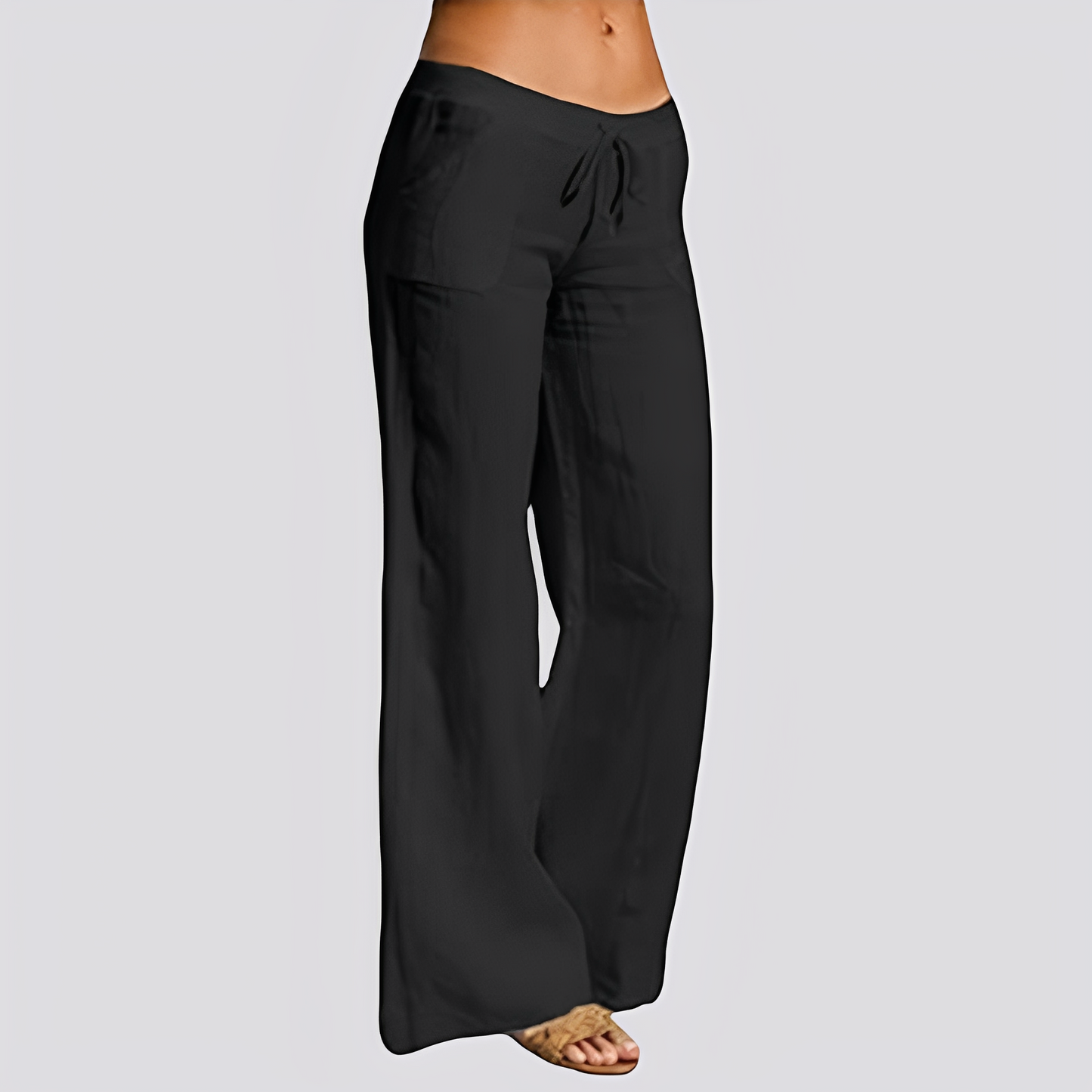 Monica - Bequeme Hosen mit weiten Beinen für Frauen