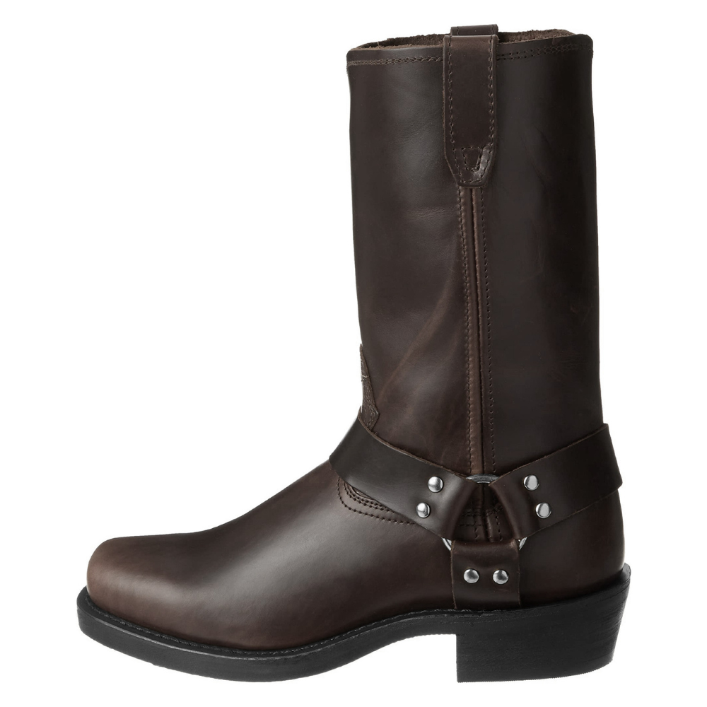 Crofton - Lekkie skórzane męskie buty kowbojskie
