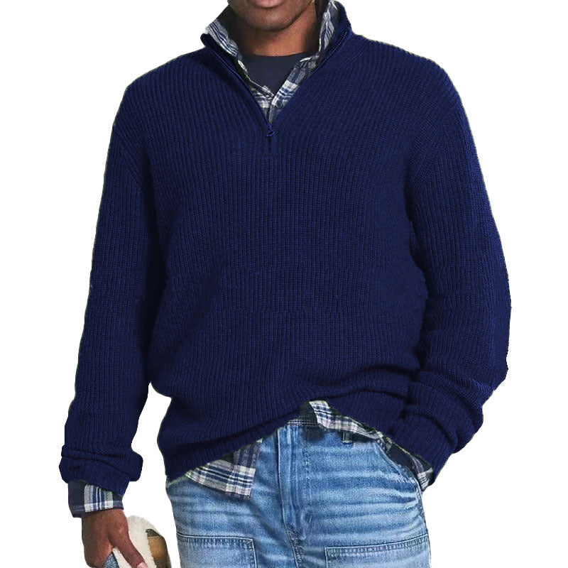 Hervey - Stylowy męski sweter z kaszmiru