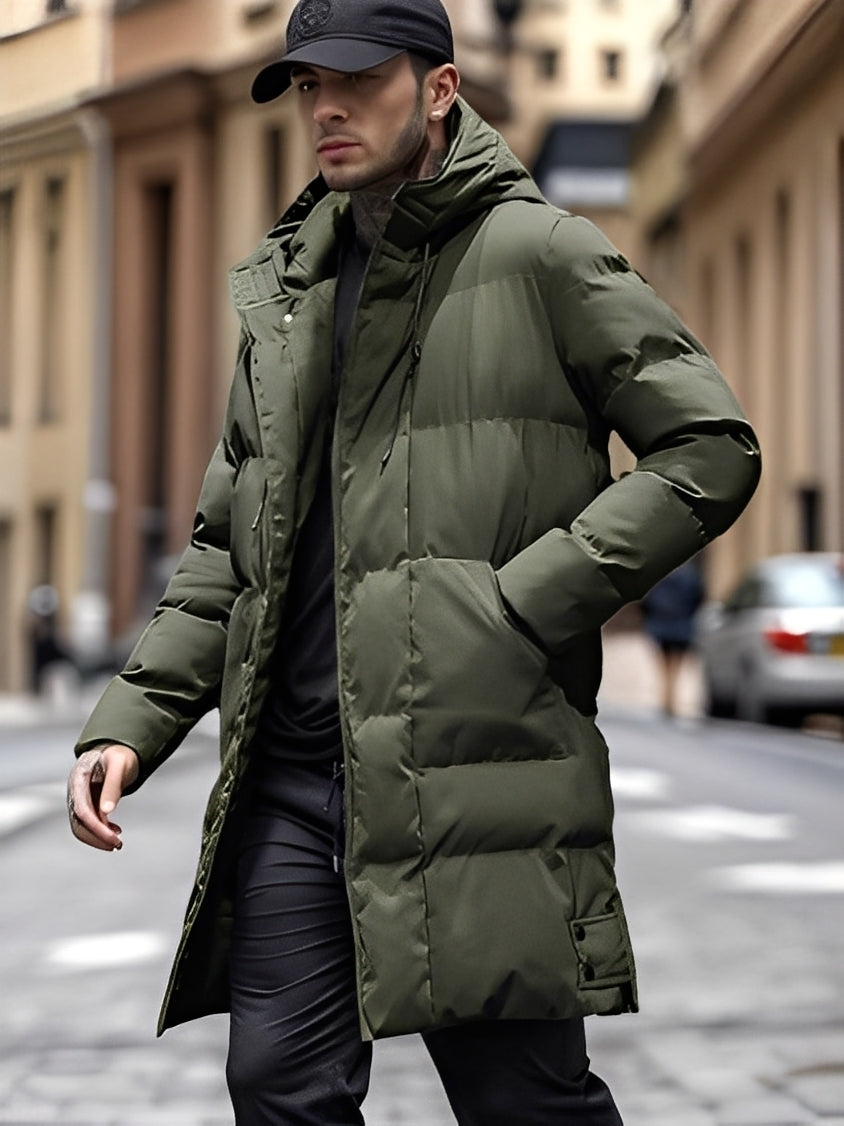 Paul - Modna, wodoodporna kurtka parka dla mężczyzn