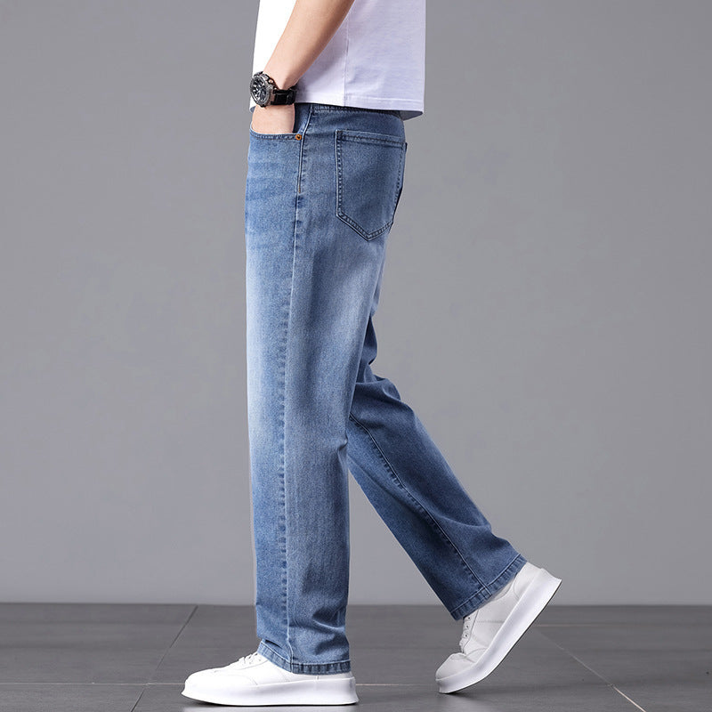 Allan - Relaxed Straight Trousers for Men
