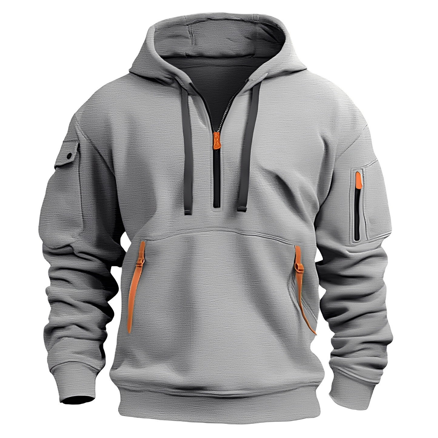 Norton - Modny męski hoodie z półzamkiem