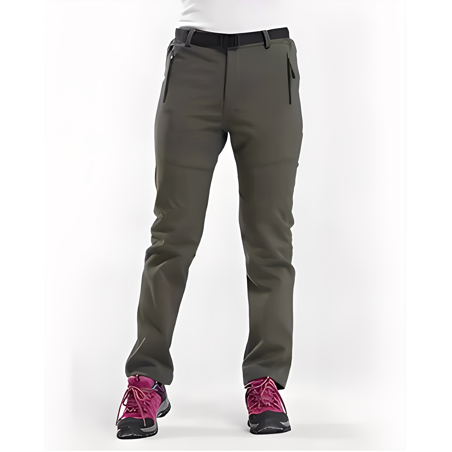 Rosanna - Stylowe, grube spodnie outdoor dla kobiet