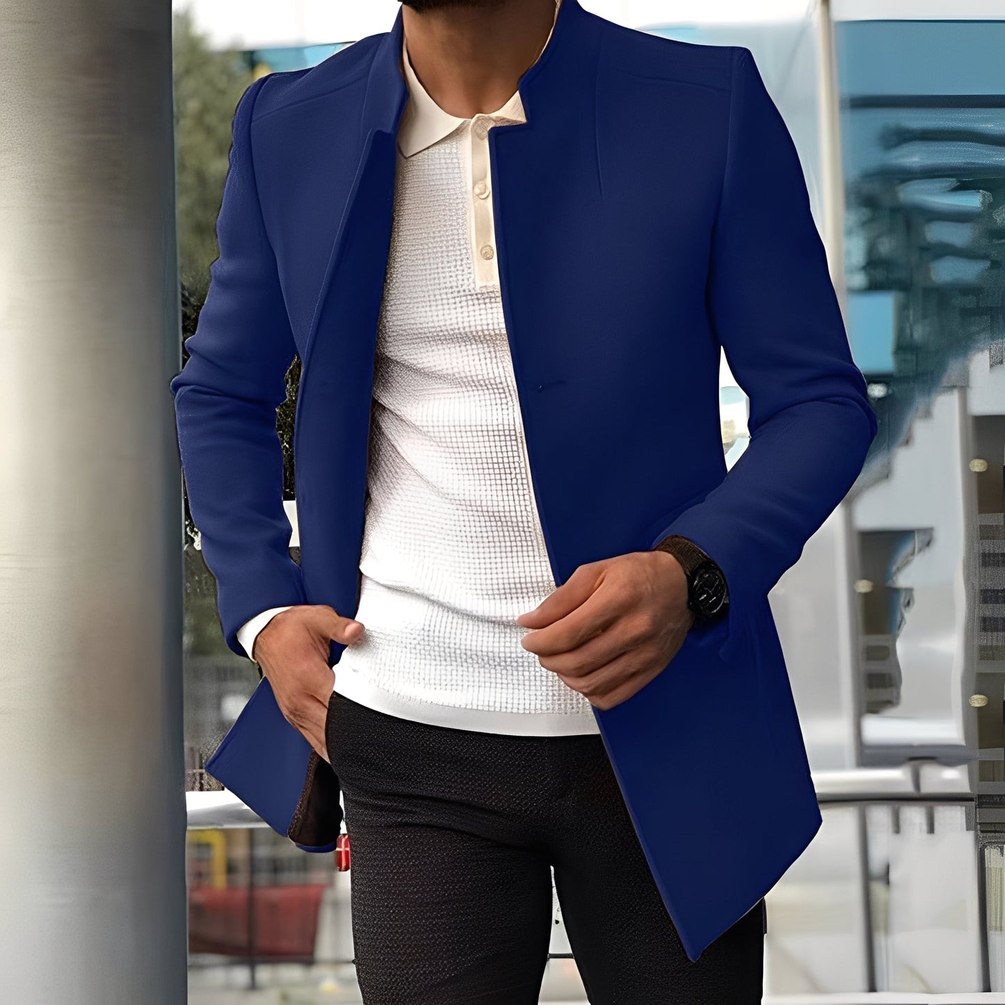 Joshua - Elegancka męska kurtka slim-fit