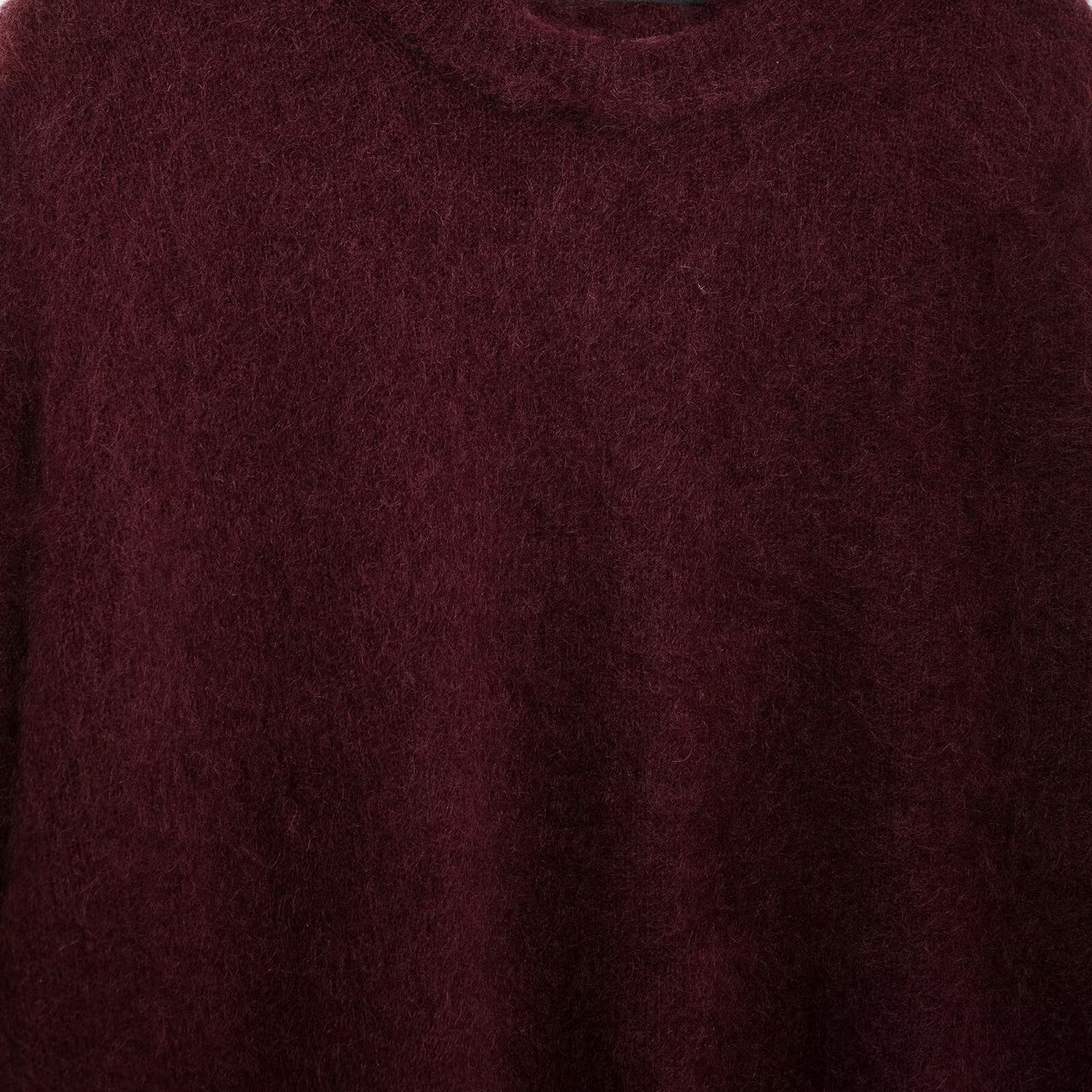 Valorie - Damski sweter oversize z moherowej mieszanki