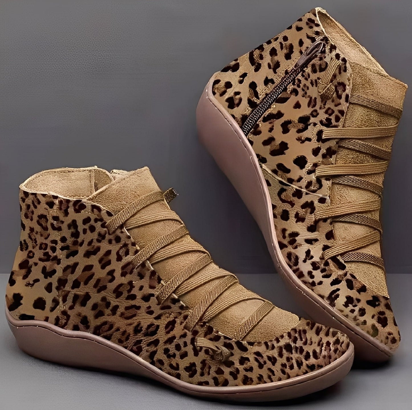 Emma - Kobiece komfortowe codzienne buty skórzane