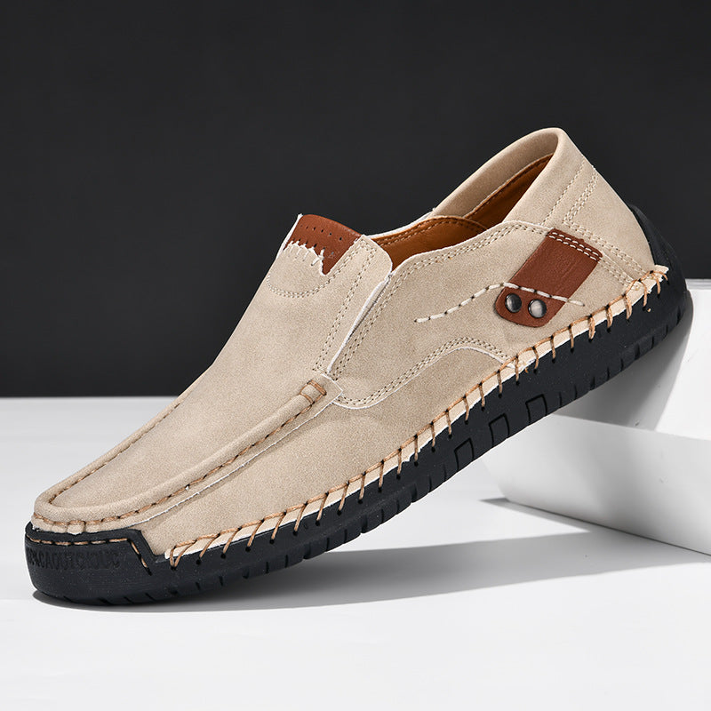 Brice - Codzienne męskie buty na płaskim obcasie