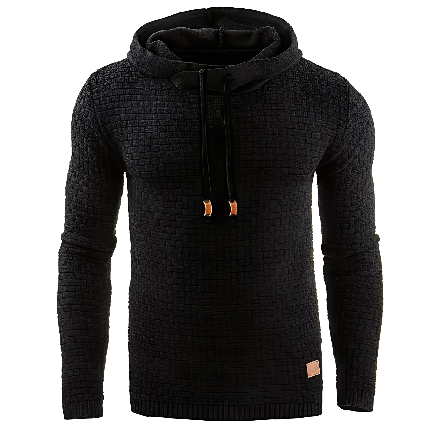 Karson - Luźna Slim-Fit Męska Bluza z Kapturem