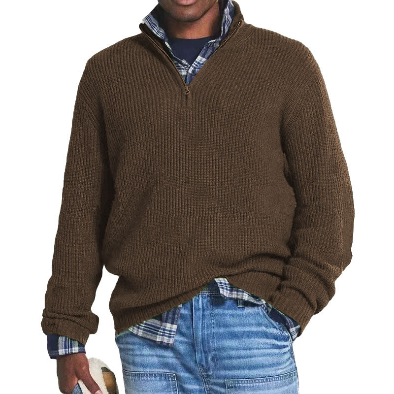 Hervey - Stylowy męski sweter z kaszmiru