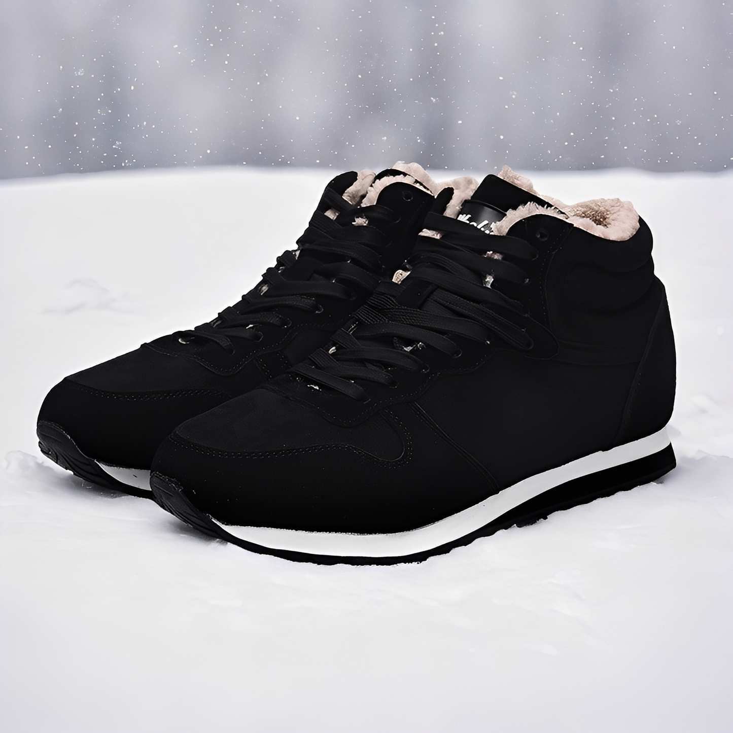 Crosby - Stylowe, ocieplone zimowe buty dla mężczyzn