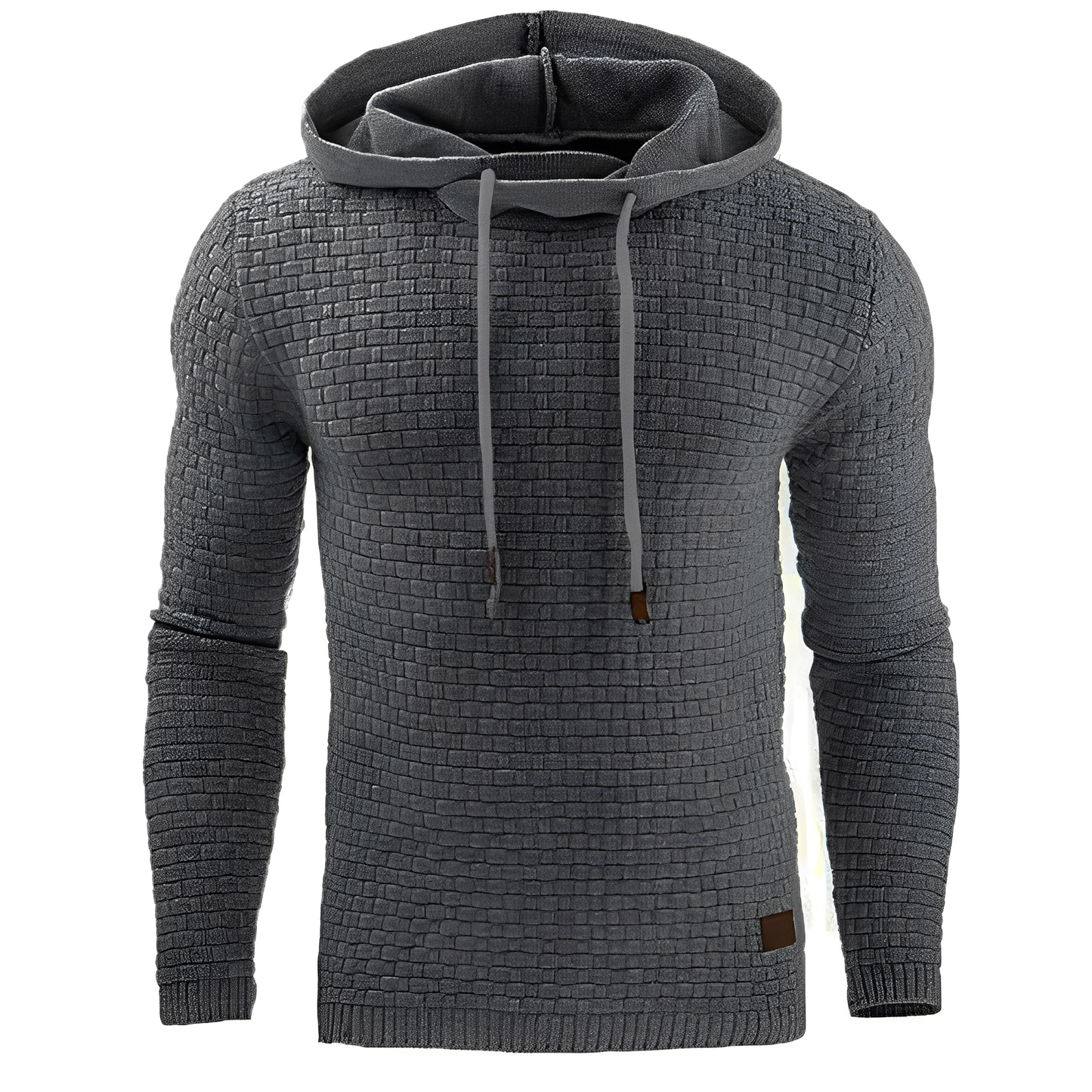 Karson - Luźna Slim-Fit Męska Bluza z Kapturem