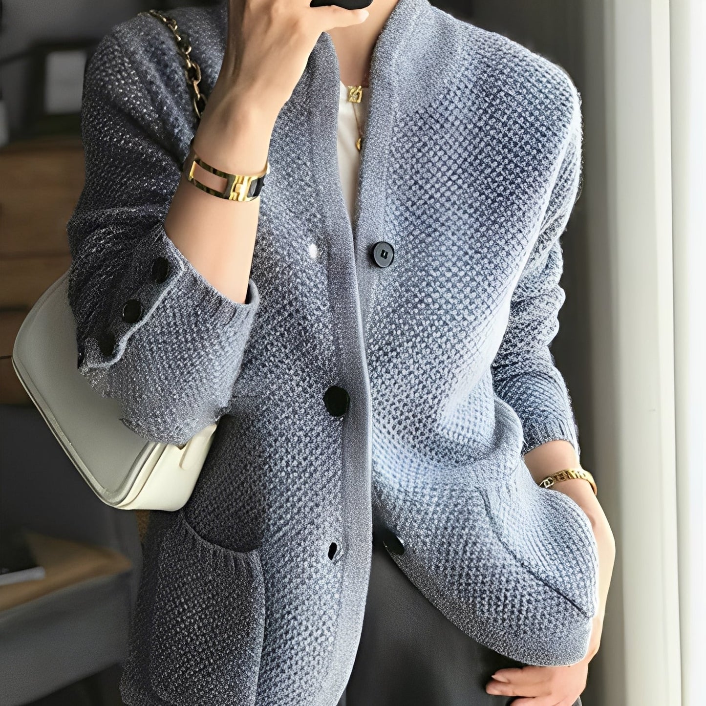 Madlyn - Stylowy damski sweter z wełny