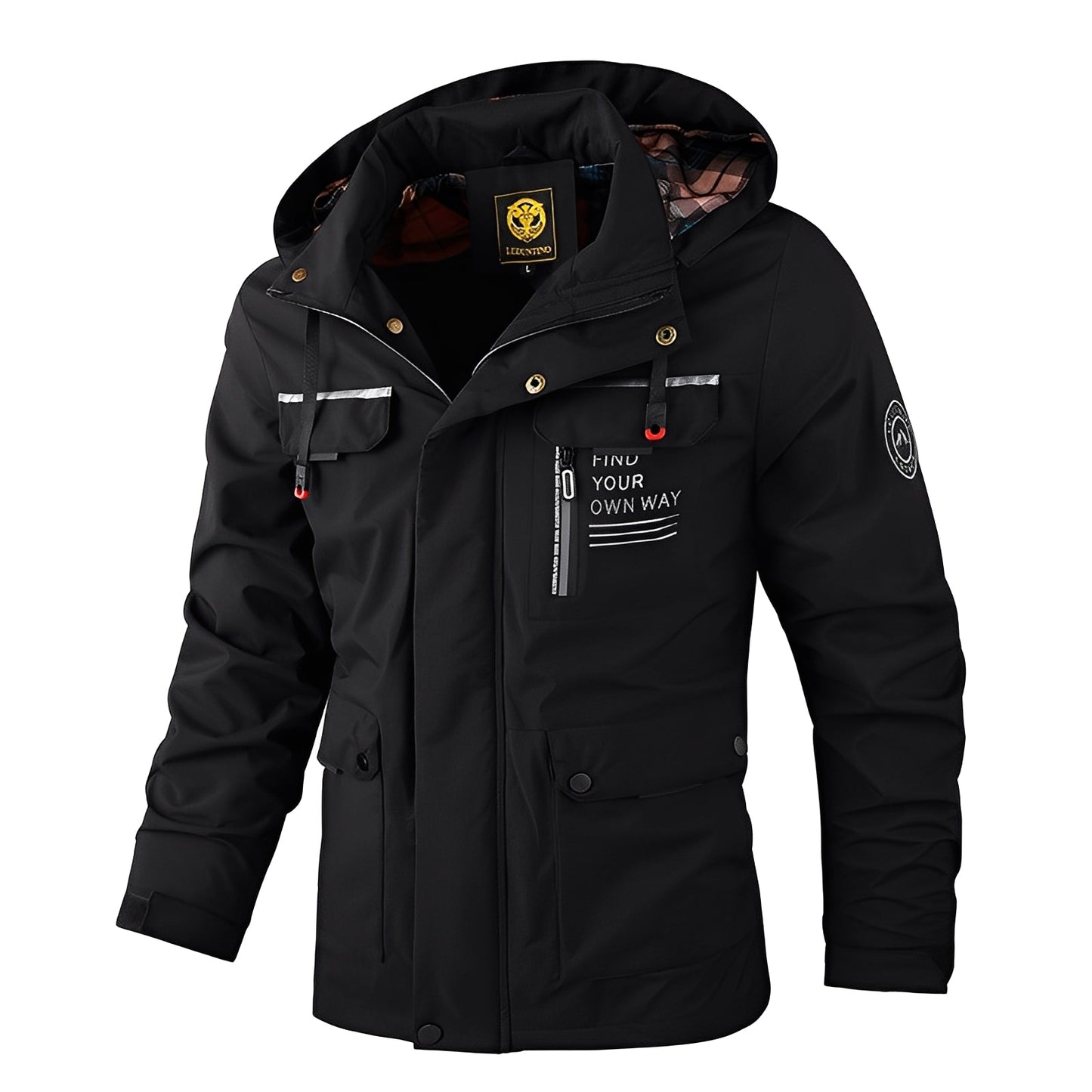 Fredrick - Wodoodporna, gruba kurtka outdoor dla mężczyzn