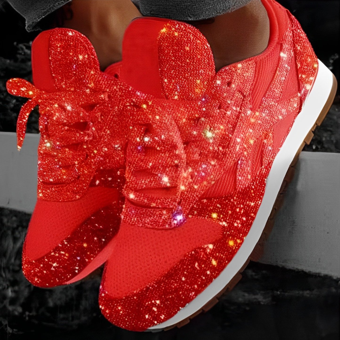 Marie - Stylowe damskie buty z cekinami