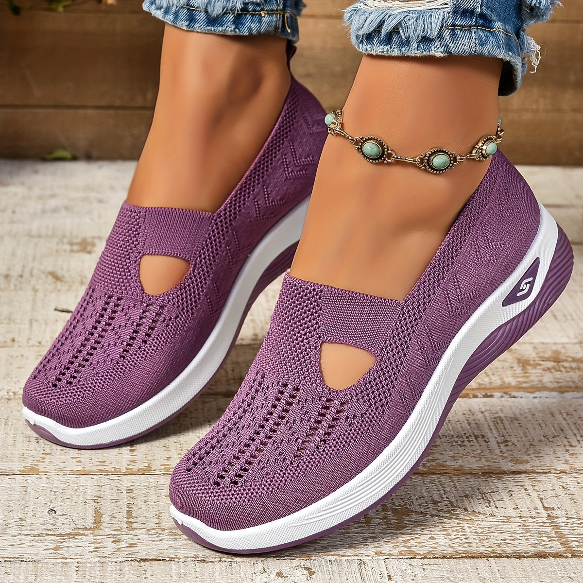 Beth – Damskie ortopedyczne sneakersy z komfortową wkładką