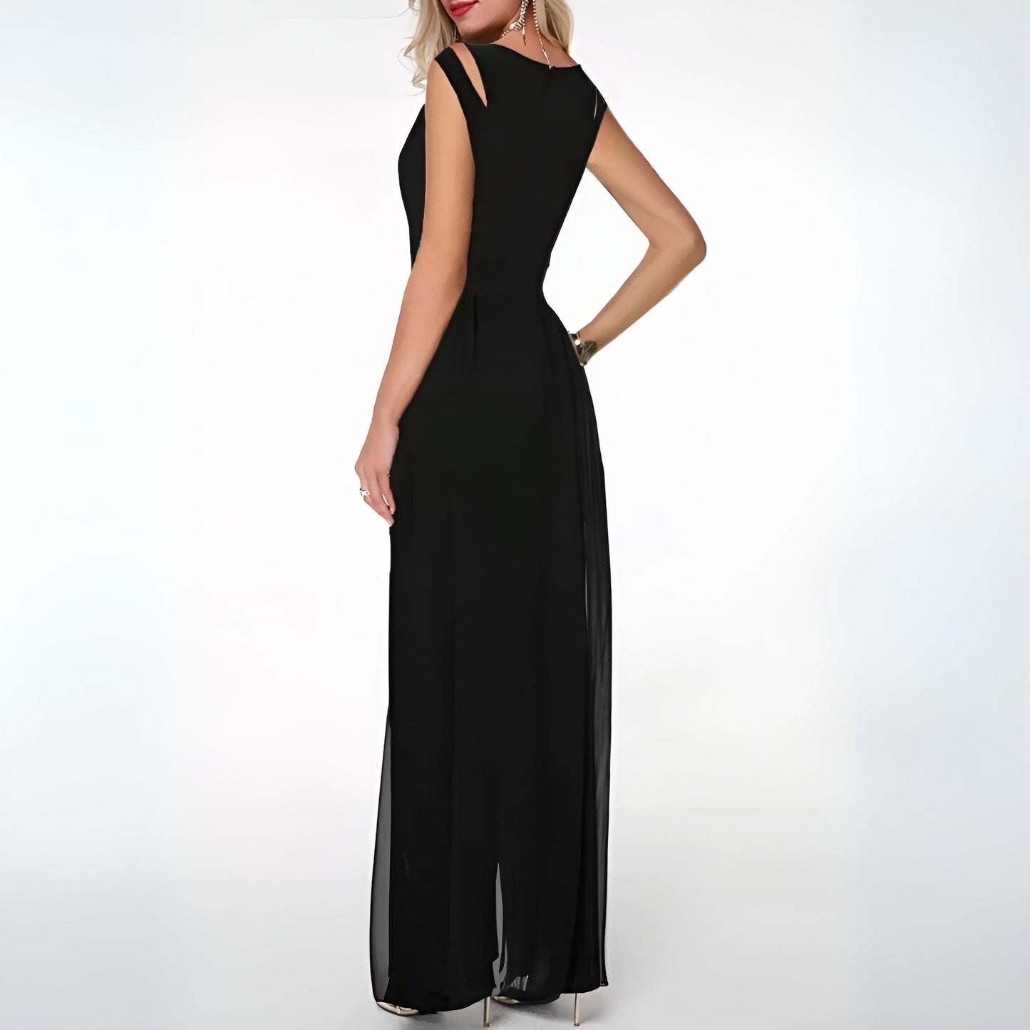 Geneia - Elegancka sukienka-kombinezon
