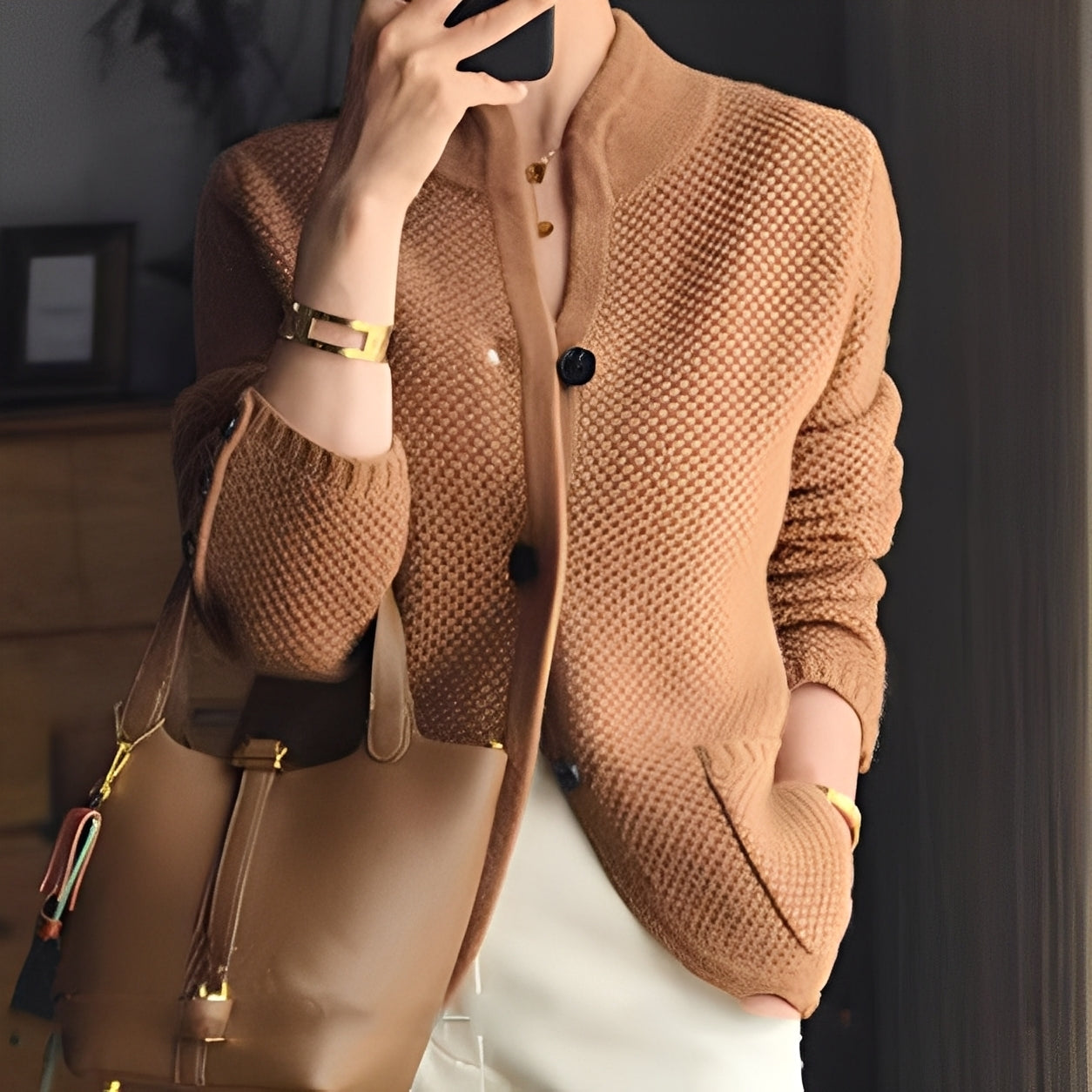 Madlyn - Stylowy damski sweter z wełny