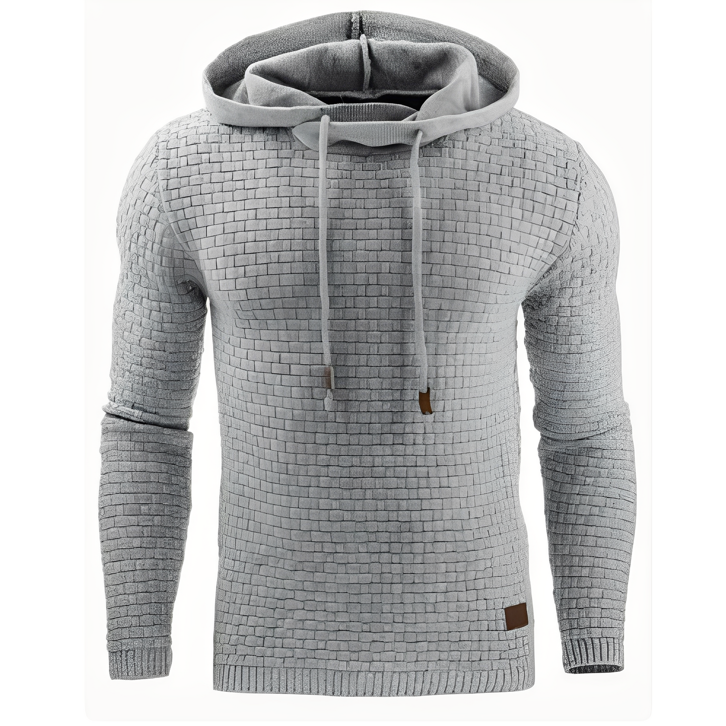 Karson - Luźna Slim-Fit Męska Bluza z Kapturem