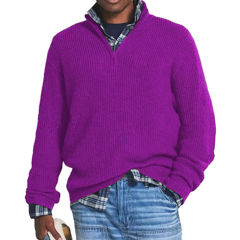 Hervey - Stylowy męski sweter z kaszmiru