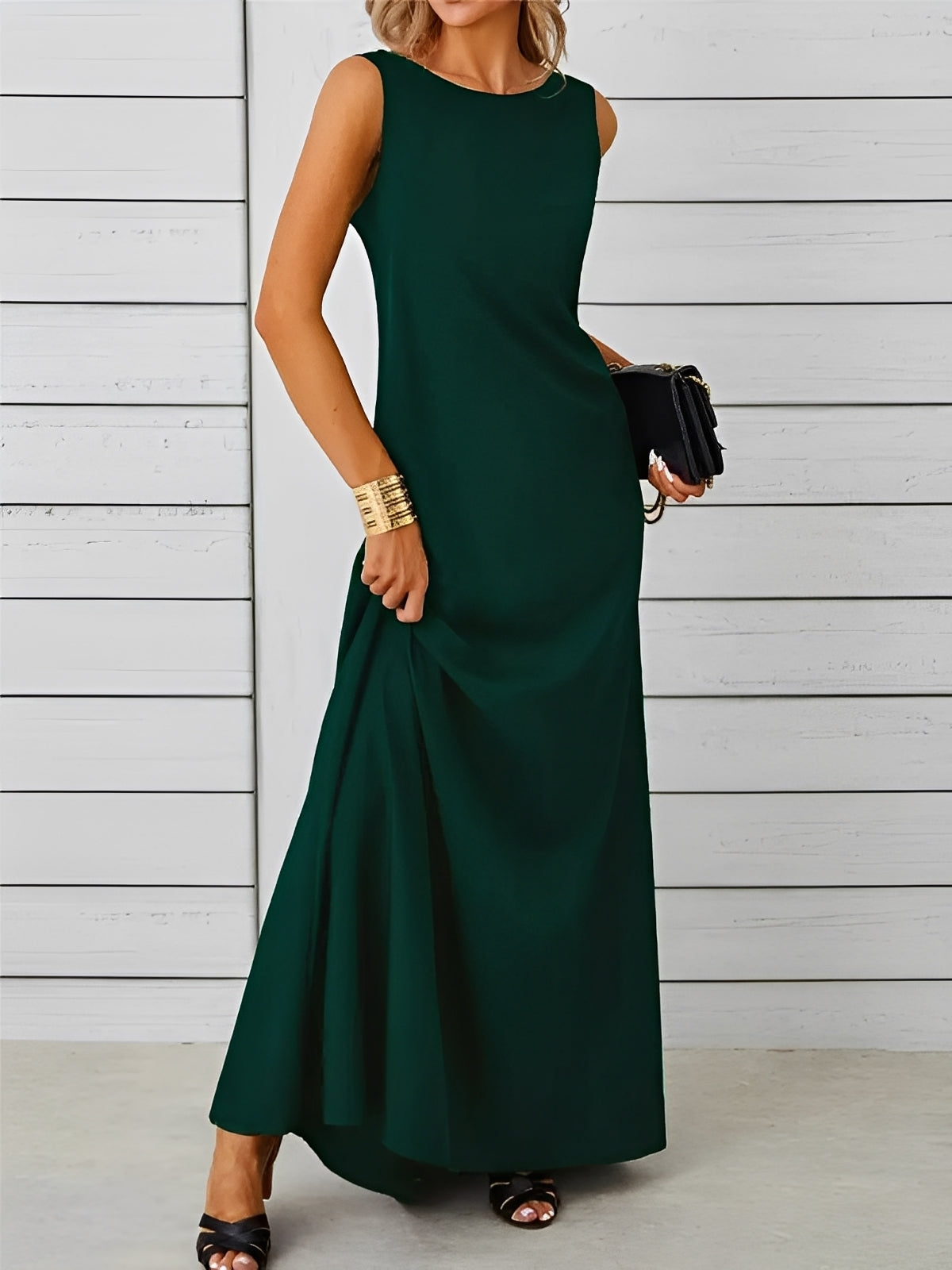 Saranna - Elegancka suknia maxi dla kobiet