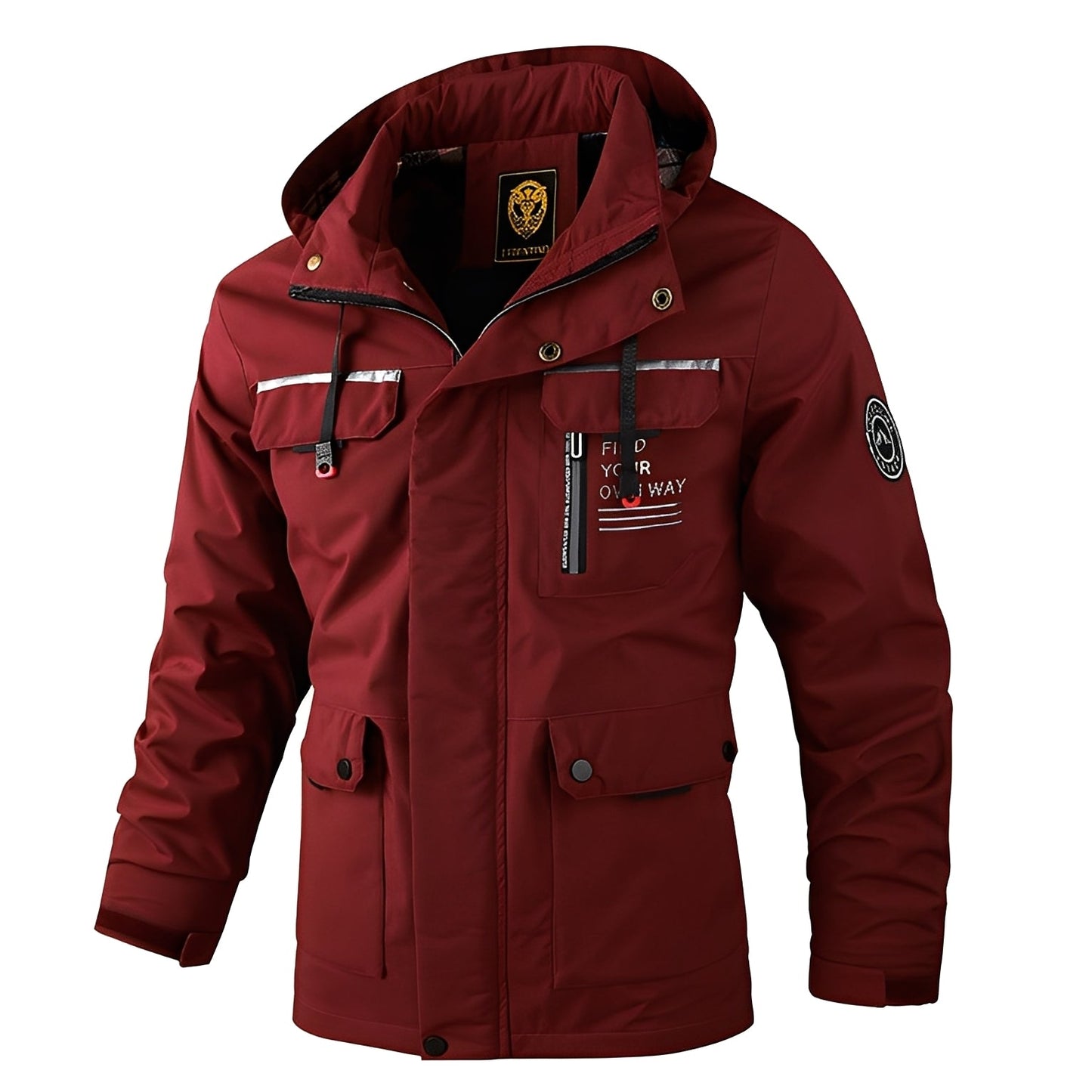Fredrick - Wodoodporna, gruba kurtka outdoor dla mężczyzn