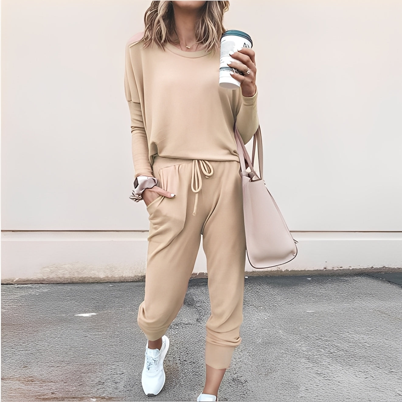 Danielle - Kobiecy, luźny strój treningowy