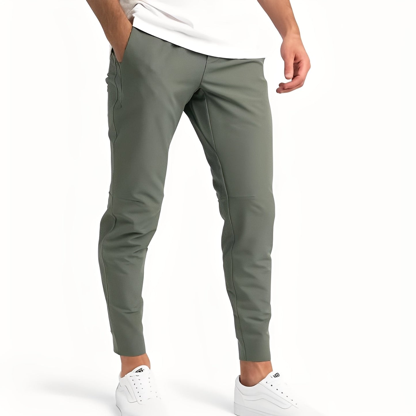 Willard - Męskie Spodnie Skinny z Elastycznego Materiału