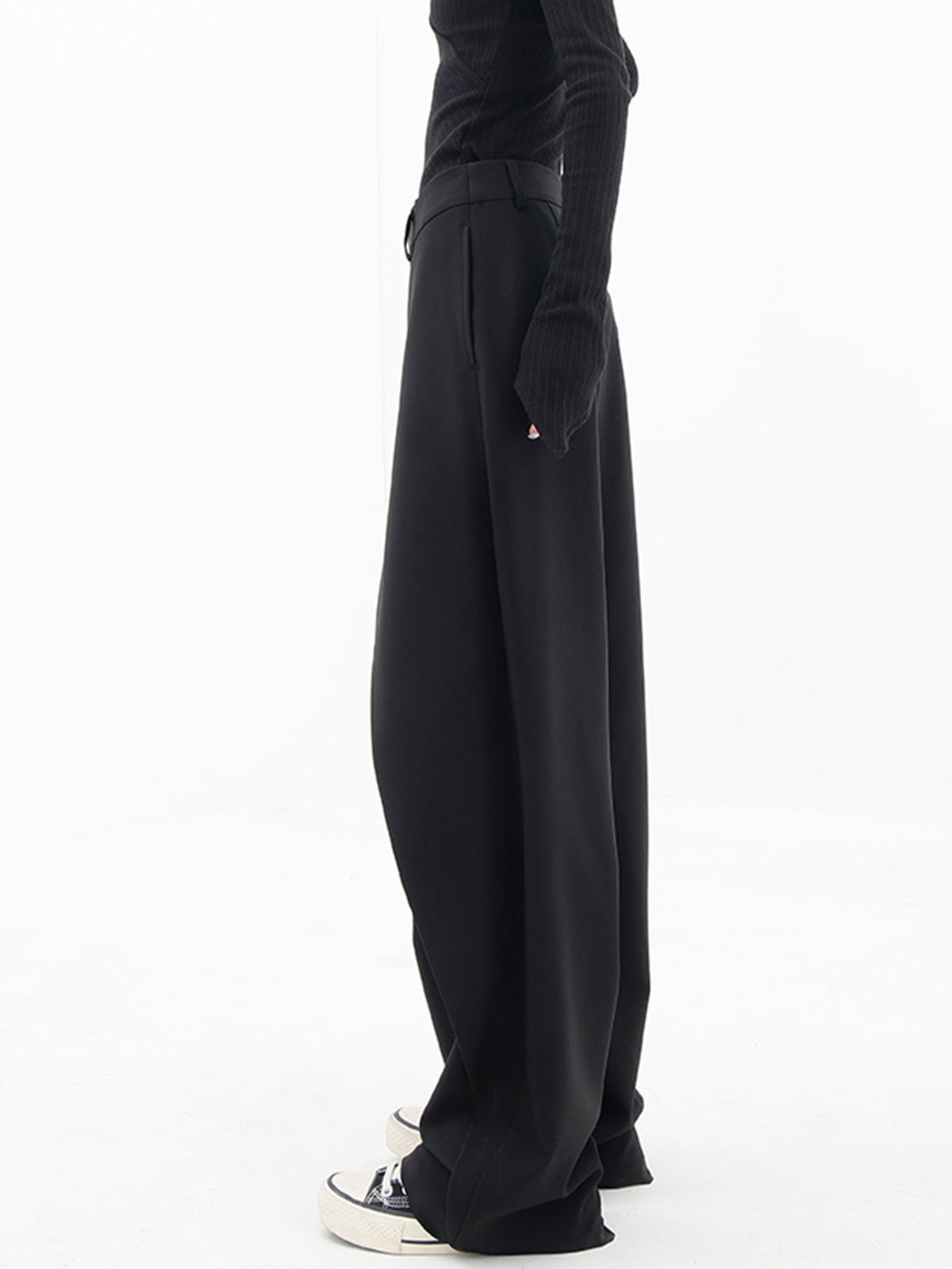 Thalia – Asymetryczne Baggy Spodnie
