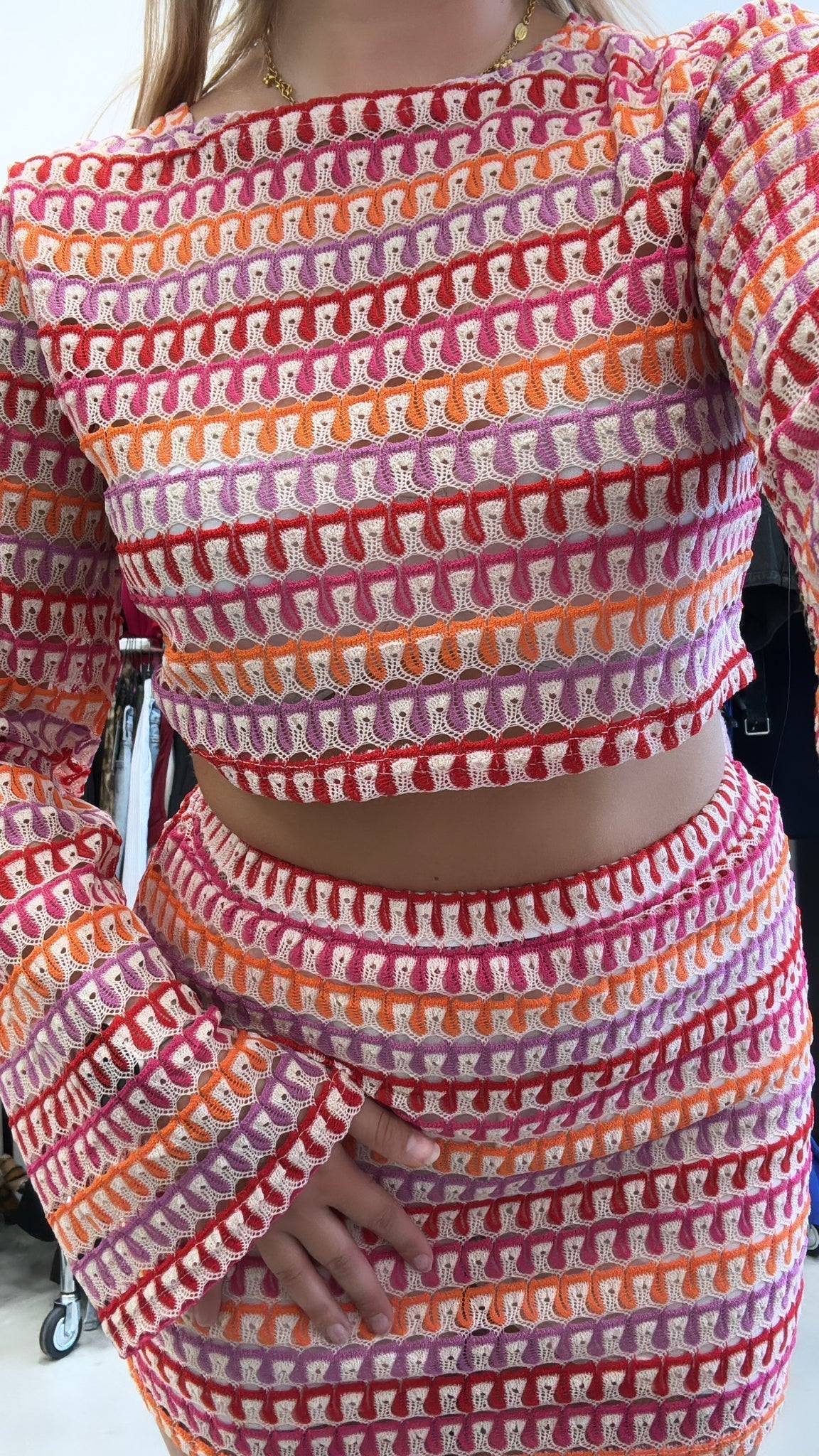Giada – Zestaw Crop Top i Minispódniczka