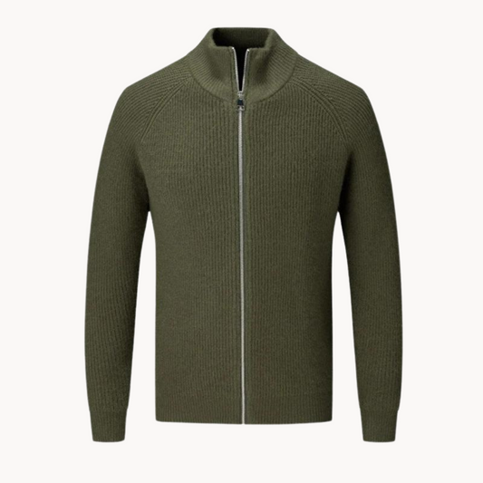 Sebastian – Sweter z pełnym zamkiem