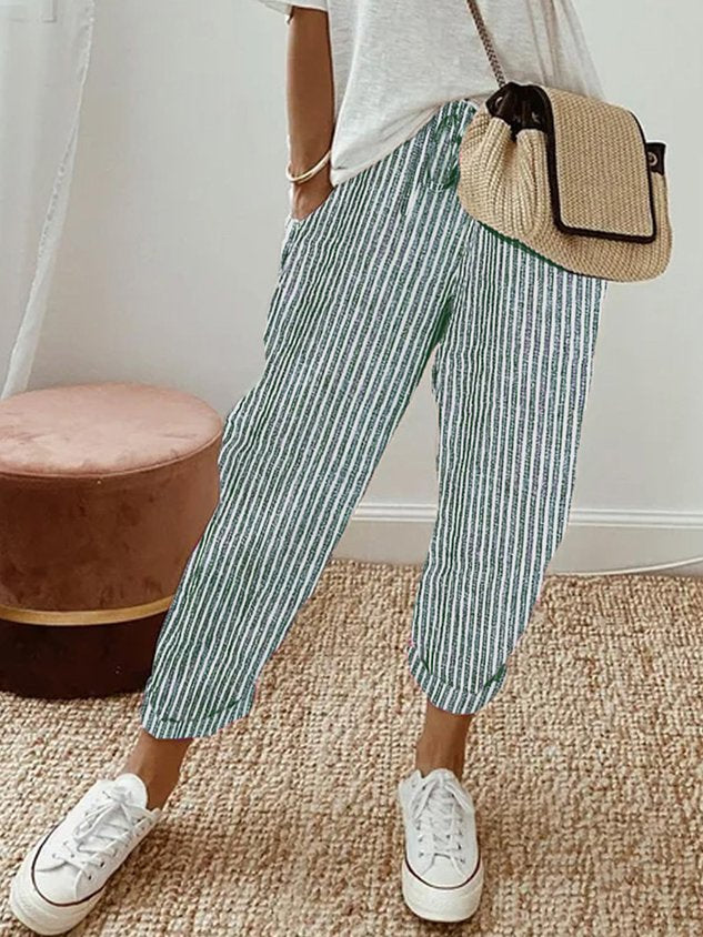 Mel - Linen Trousers Latest Trend for Summer