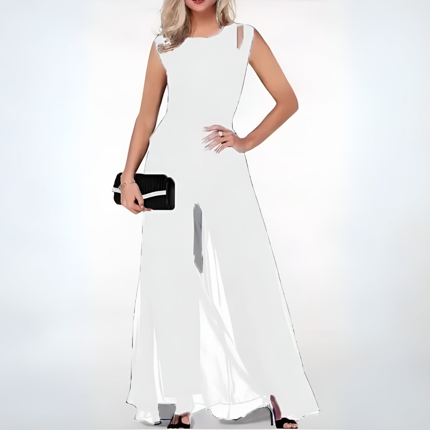 Geneia - Elegancka sukienka-kombinezon