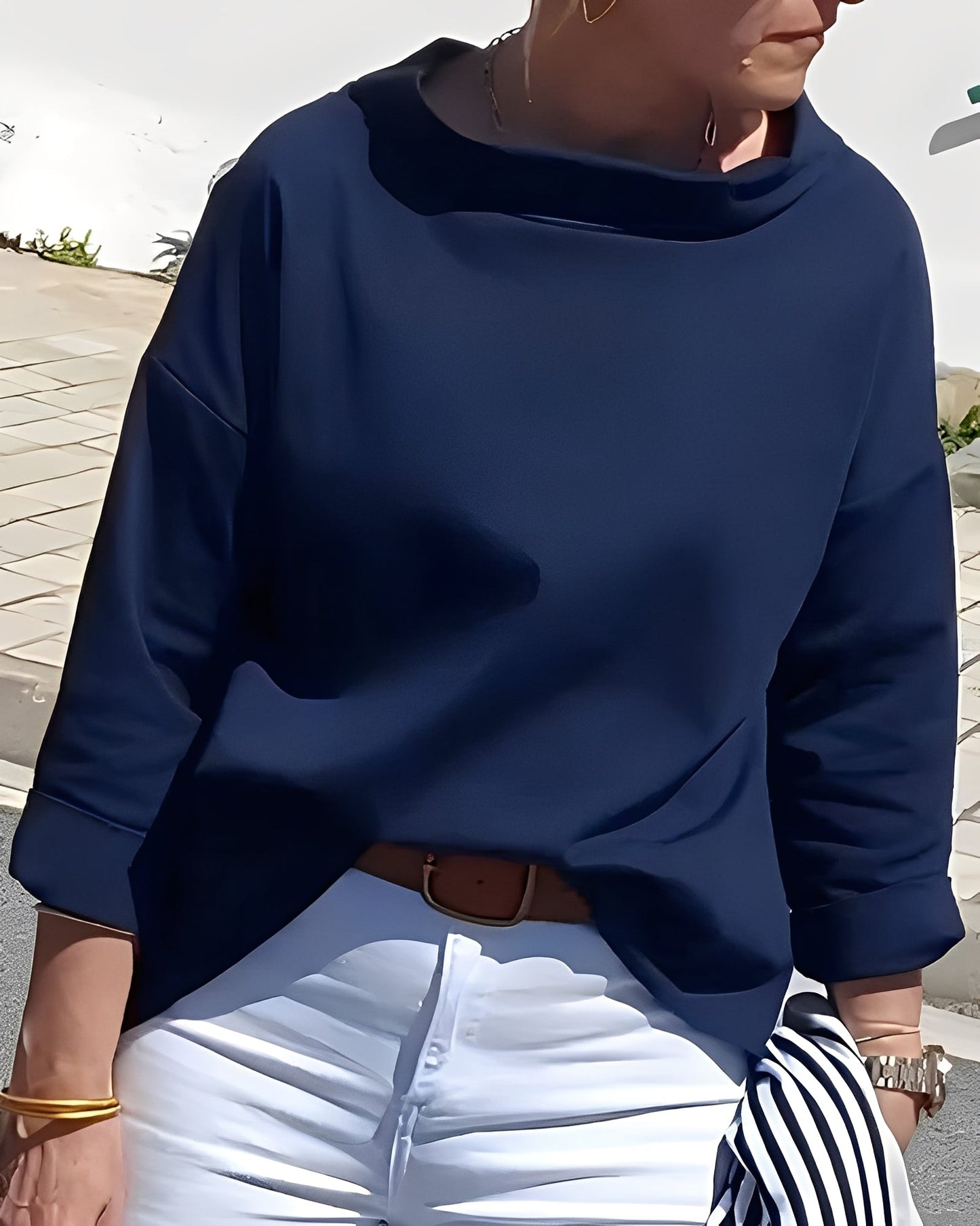 Bernadine - Stylowy, lekki sweter damski